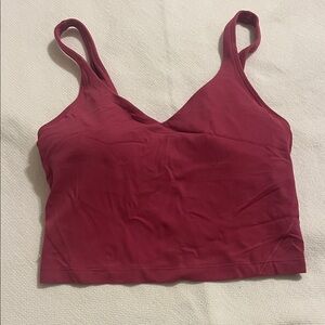 pink lululemon align tank